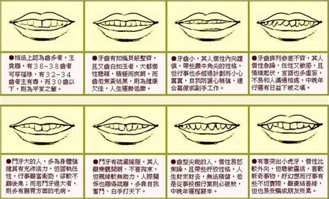 牙齒尖面相|怎麼從牙齒看面相